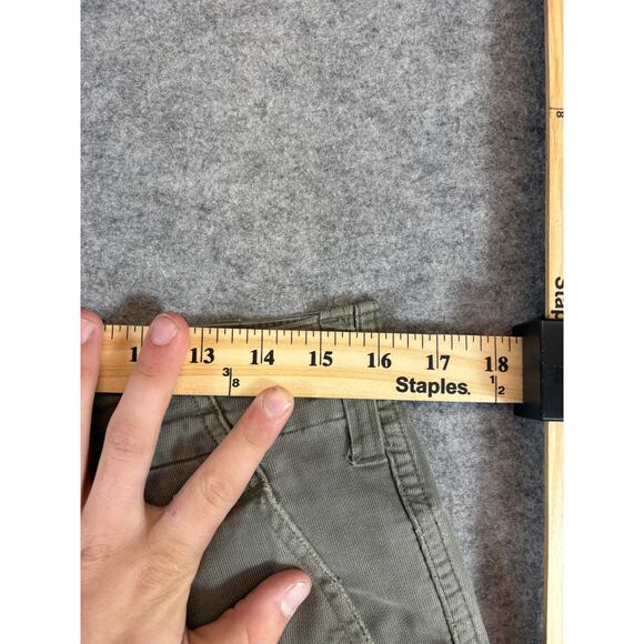 VINTAGE German Army Cargo Pants Mens Medium Gr. 7 Green 80s Military Outdoor - Picture 3 of 11